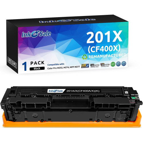 HP 201X CF400X Compatible Black Hi Yield Toner Cartridge